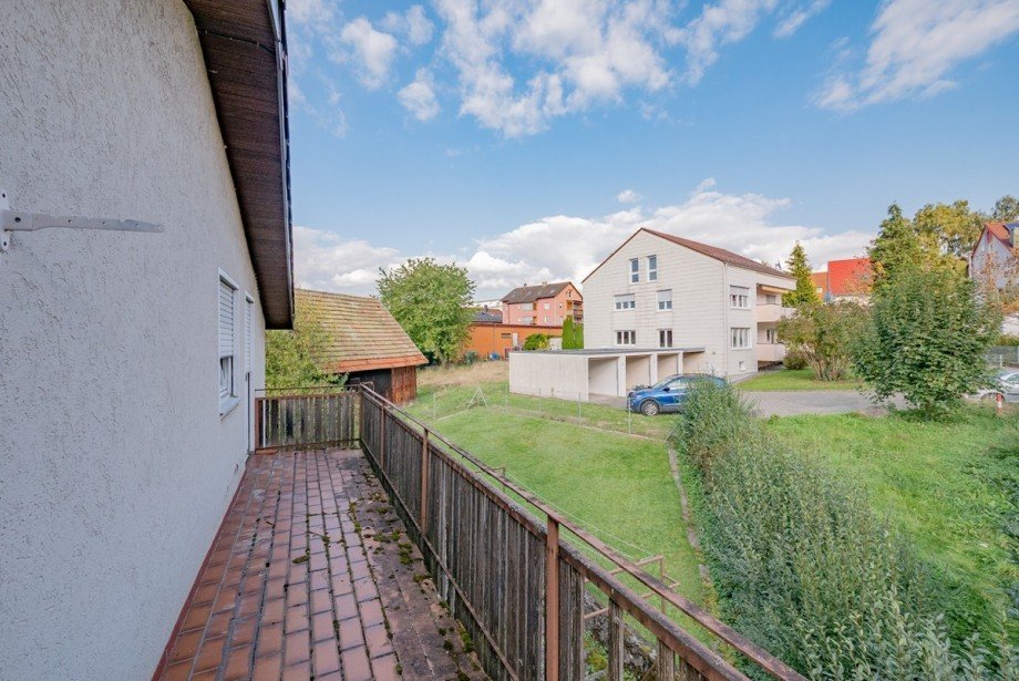 Balkon Zweifamilienhaus Schramberg