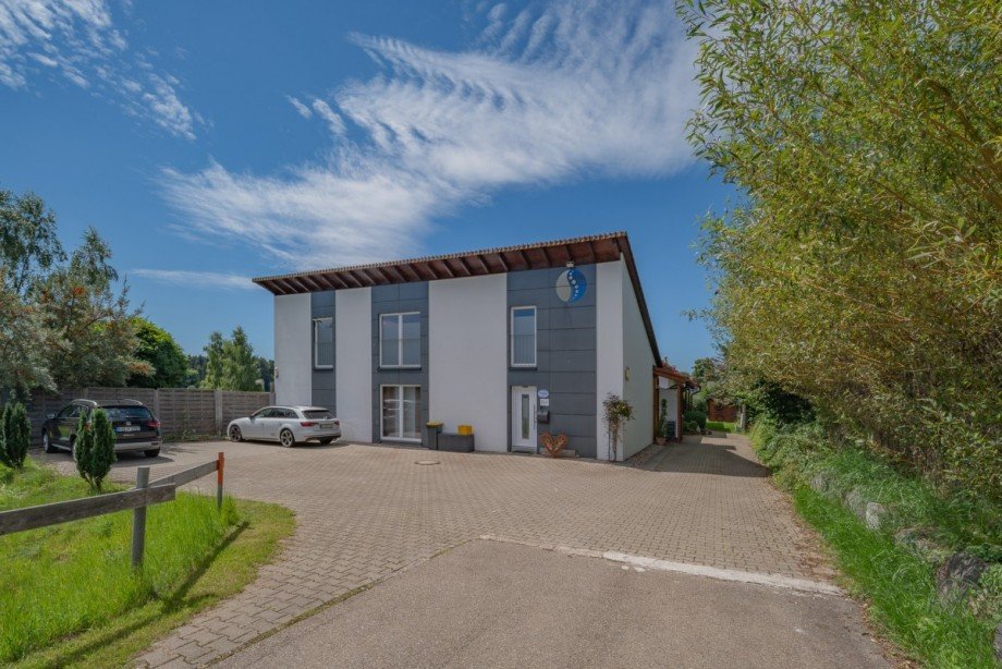 Au�enansicht Sauna Einfamilienhaus Hardt