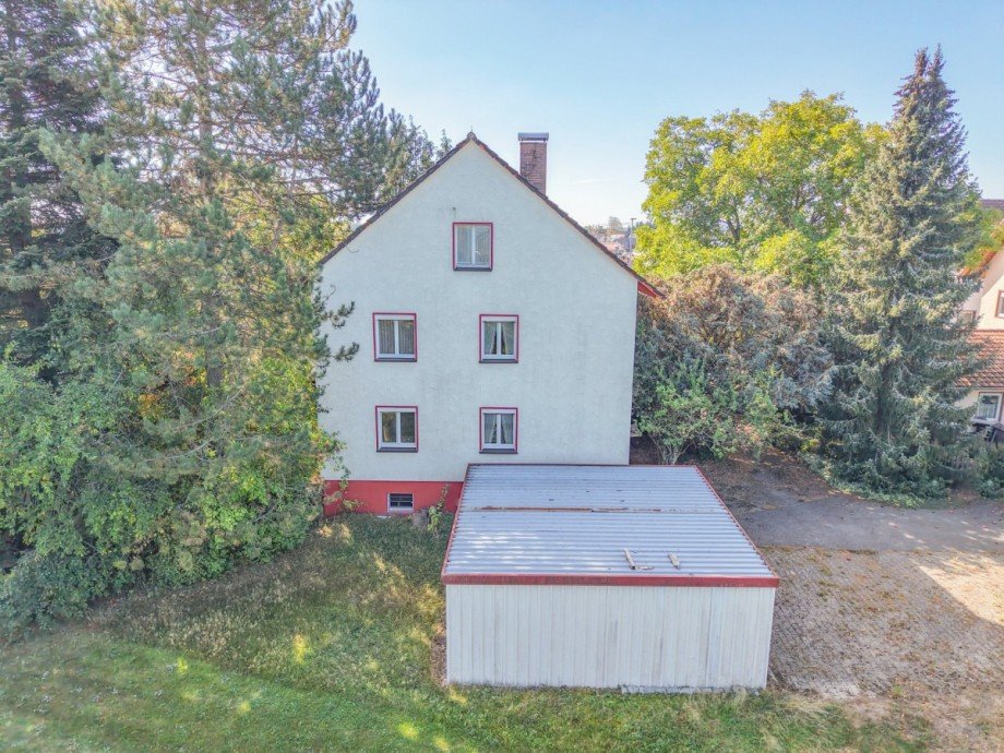 Au�enansicht Zweifamilienhaus Hardt