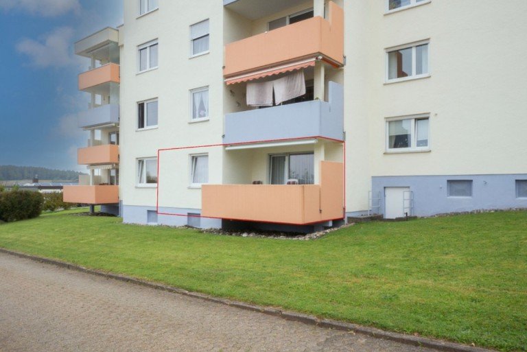 Au�enansicht Schramberg - Sulgen Erdgeschosswohnung Kapitalanlage mit solventem Mieter
