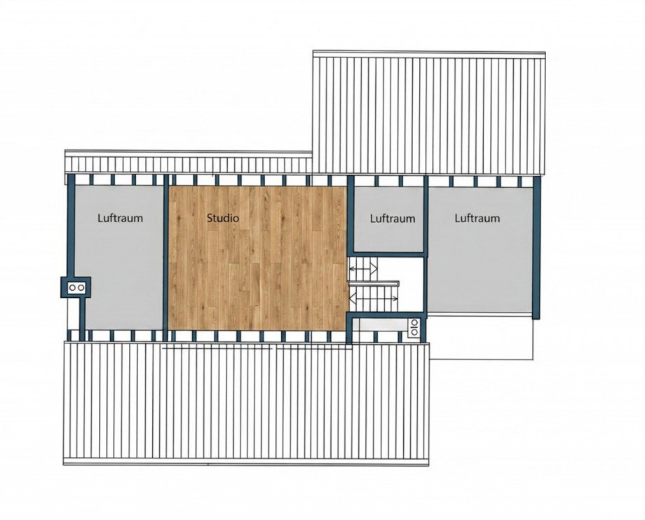 Grundriss DG Zweifamilienhaus Schramberg