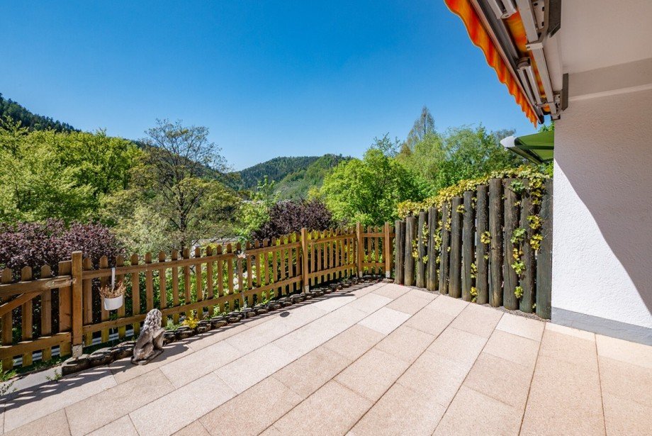 Terrasse Reihenmittelhaus Schramberg