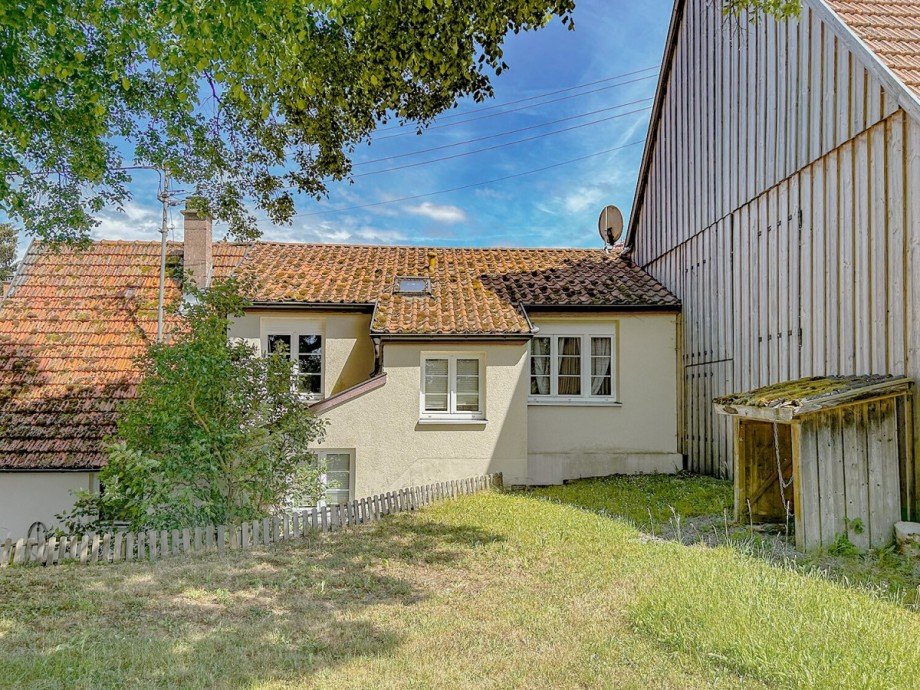 R�ckseite Wohnhaus Bauernhaus Dunningen
