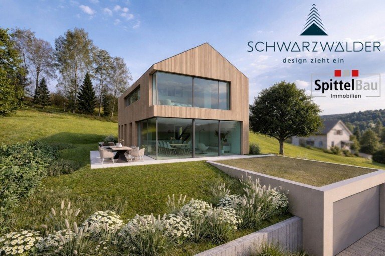 Au�enansicht Sankt Georgen im Schwarzwald Einfamilienhaus Exklusives und nachhaltiges Einfamilienhaus! Ihr Traumhaus wartet!