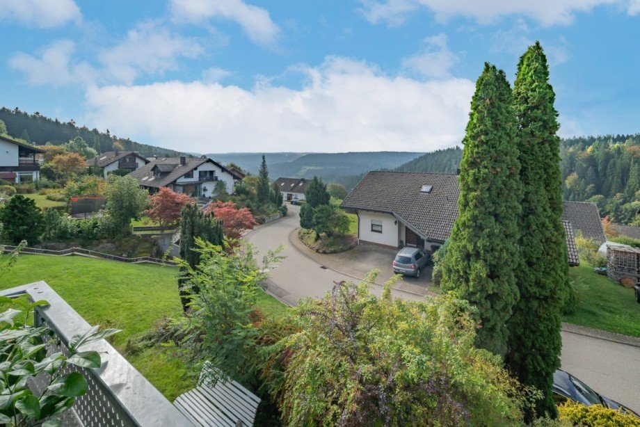 Ausblick Dachgeschosswohnung Tennenbronn