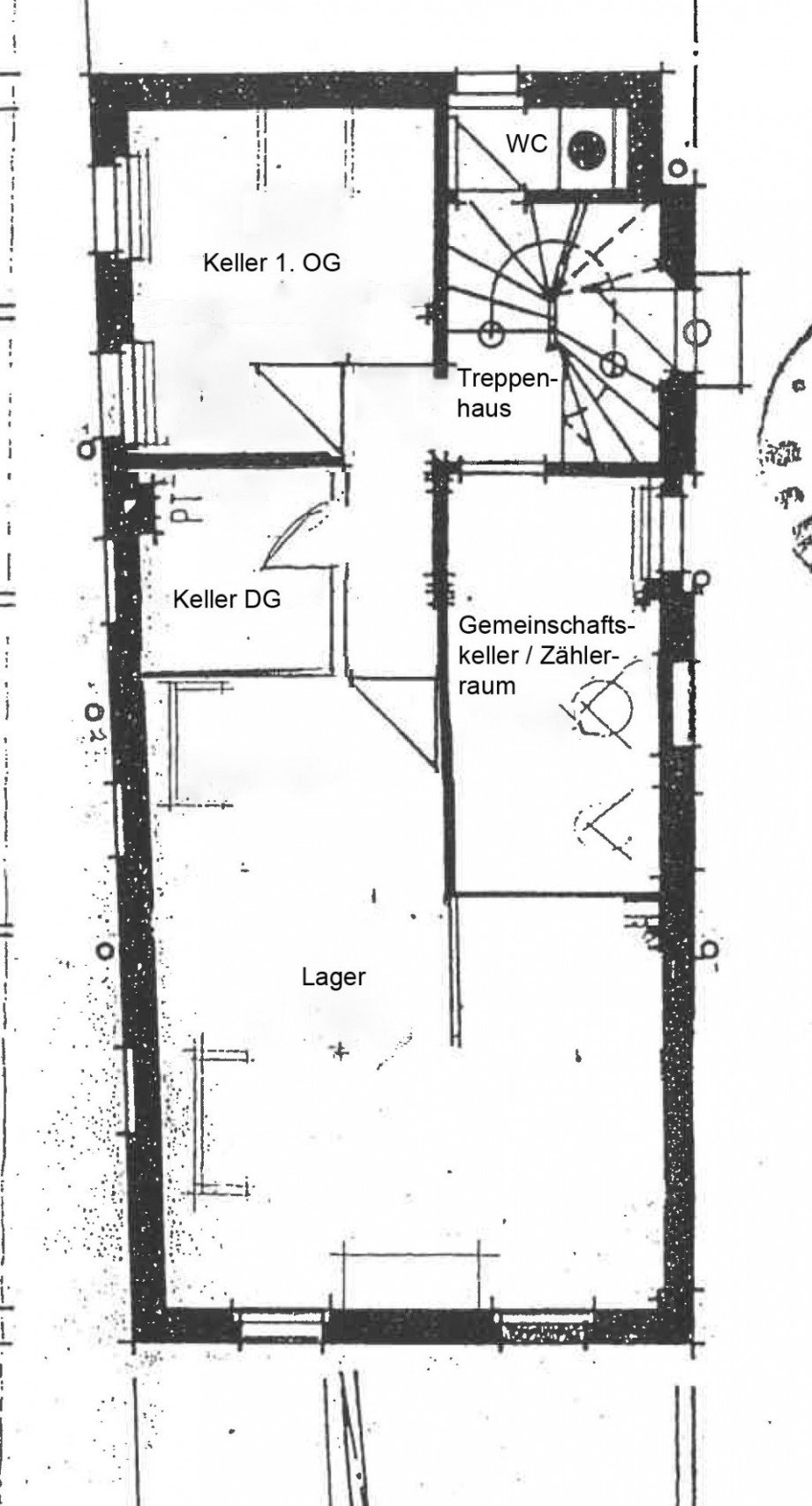Grundriss UG Einfamilienhaus Schramberg