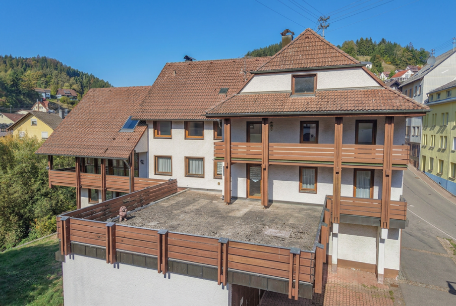 Au�enansicht Zweifamilienhaus Lauterbach