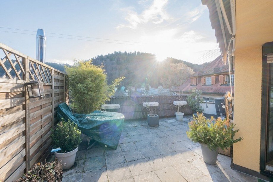 Terrasse Etagenwohnung Schramberg