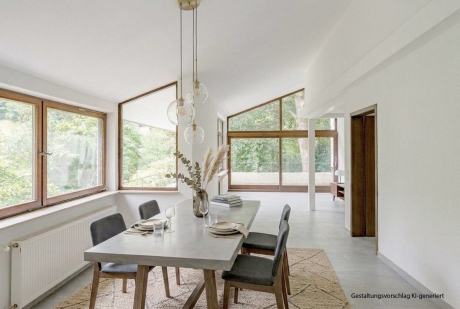 Esszimmer Zweifamilienhaus Schramberg