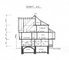 Schnitt Charmante, im Jahr 2022 neu ausgebaute, Wohnung in Tennenbronn: 
Ihre neue Kapitalanlage wartet!