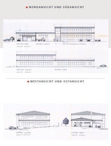 Ansichten Moderne Produktionshalle mit B�rotrakt zu verkaufen!