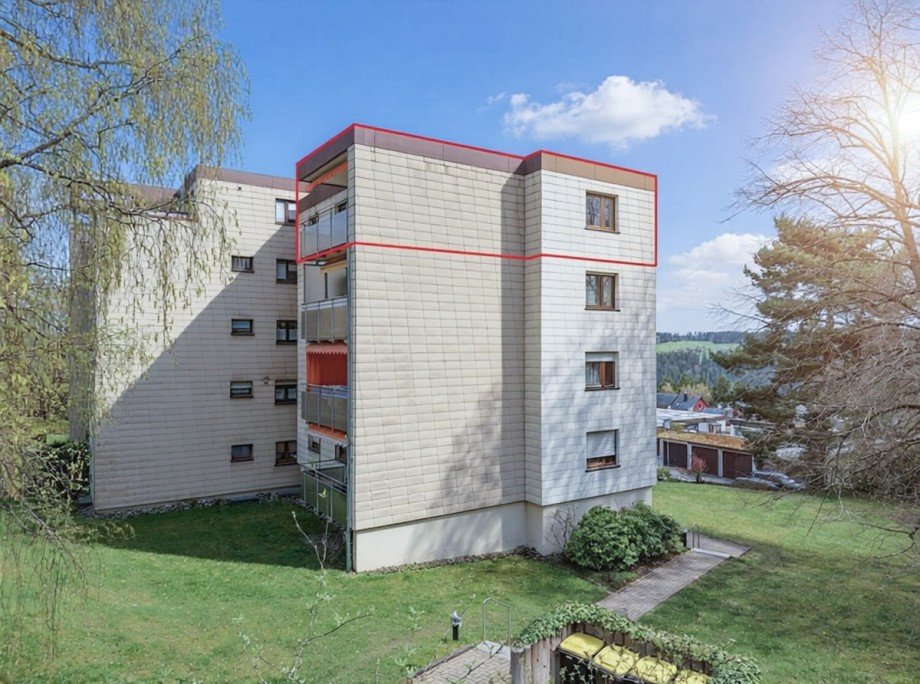 Au�enansicht Etagenwohnung Schramberg