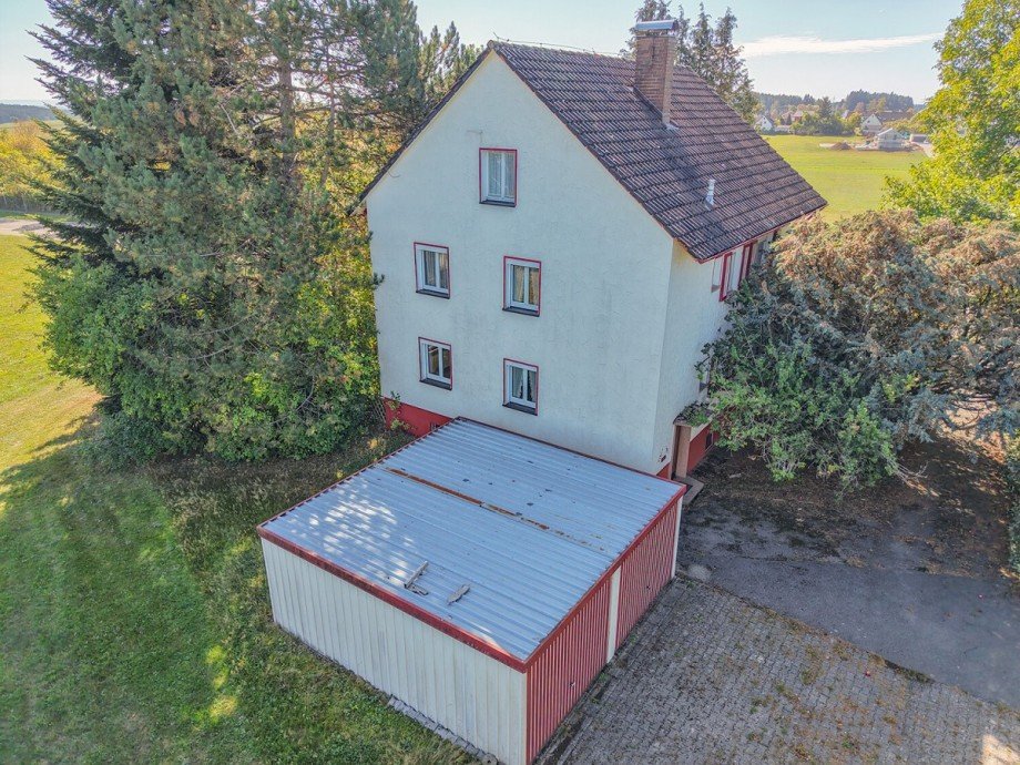 Au�enansicht Zweifamilienhaus Hardt