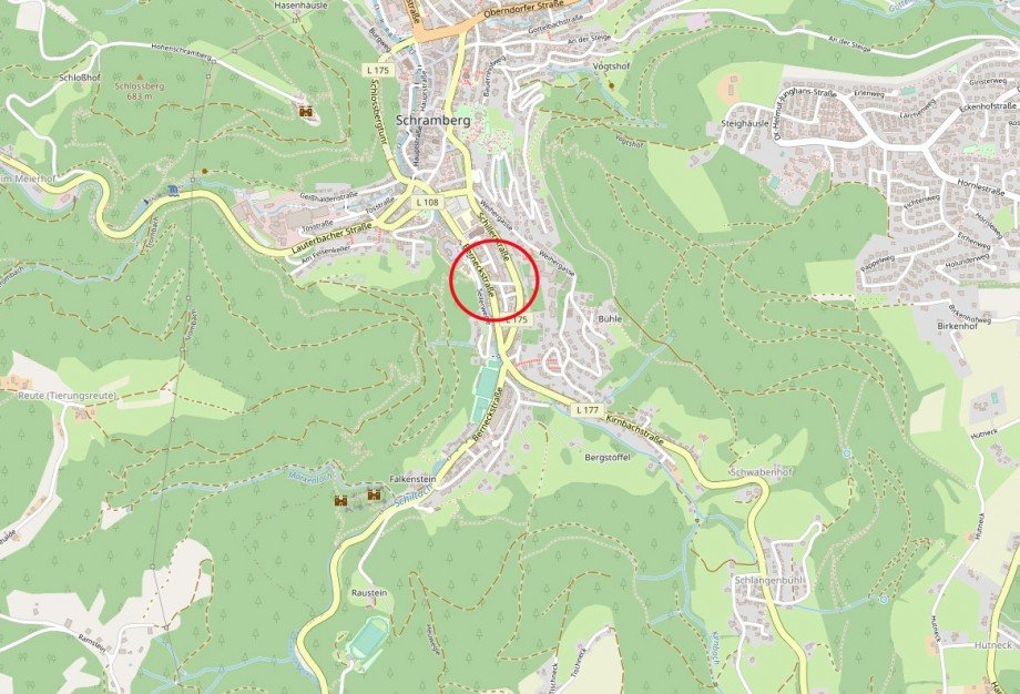 Lage Etagenwohnung Schramberg