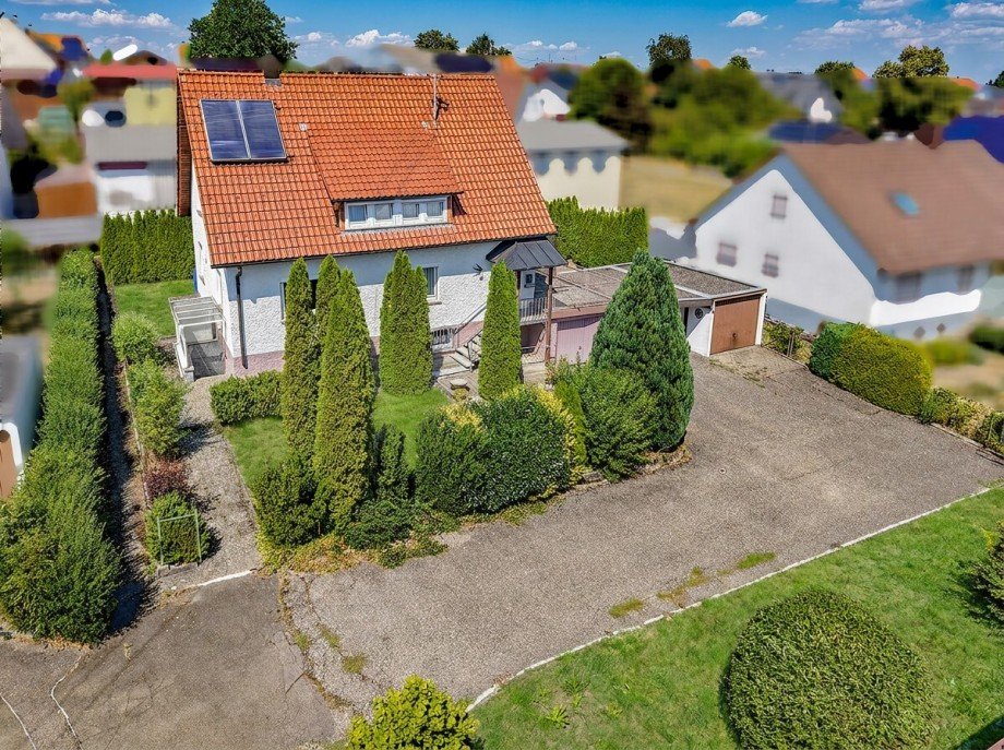 Au�enansicht Einfamilienhaus B�singen