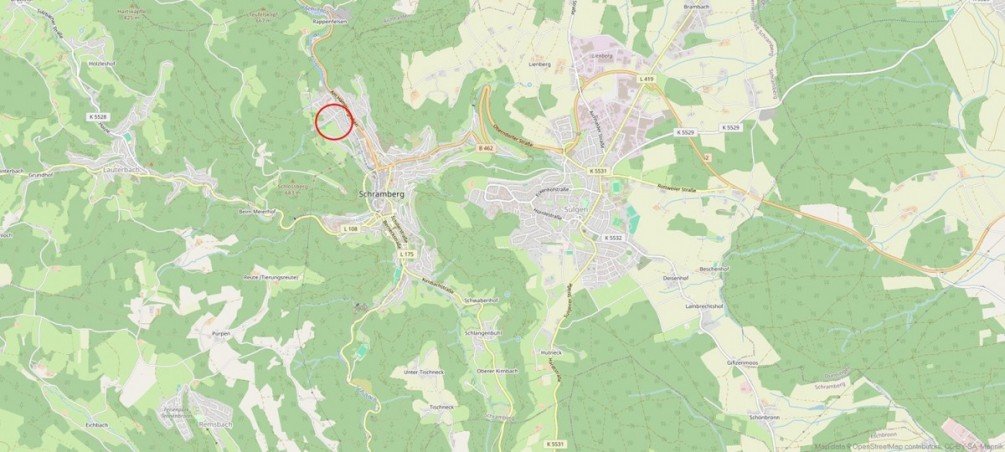 Lage Etagenwohnung Schramberg