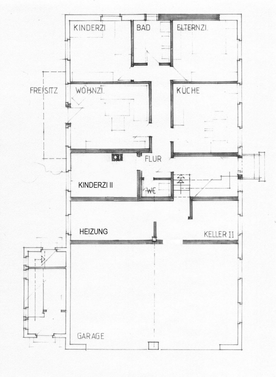 Grundriss Erdgeschoss Mehrfamilienhaus Schenkenzell