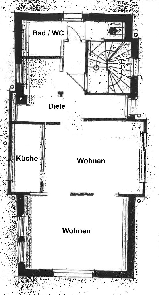 Grundriss Dachgeschosswohnung Schramberg