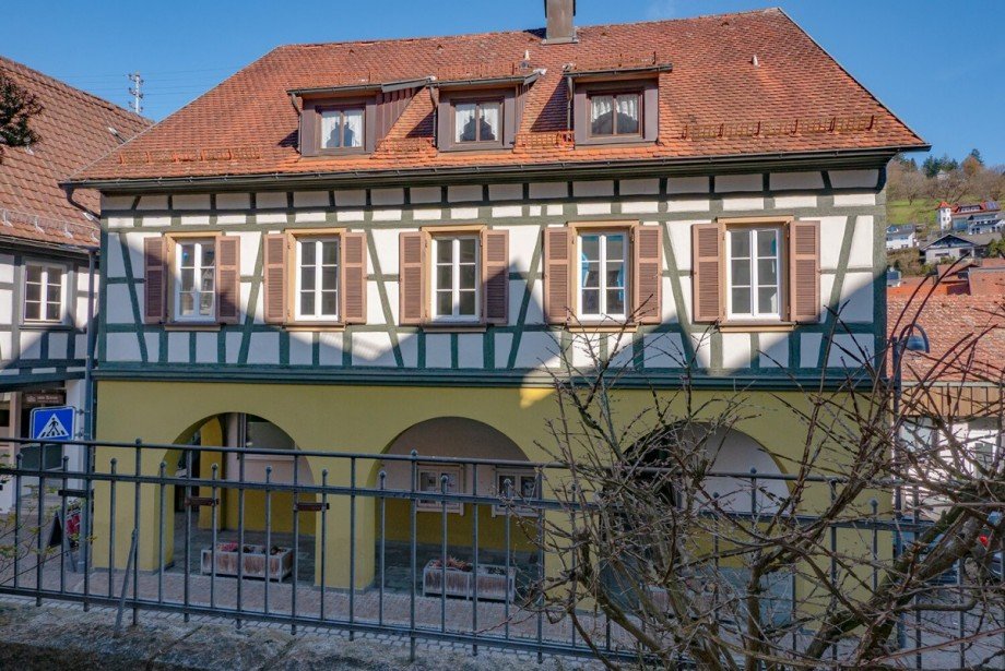 Au�enansicht Dachgeschosswohnung Schiltach