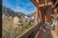 Ausblick Zentrale, gro�z�gige Wohnung mit viel Potenzial