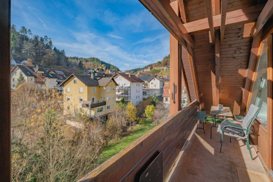 Ausblick Dachgeschosswohnung Lauterbach