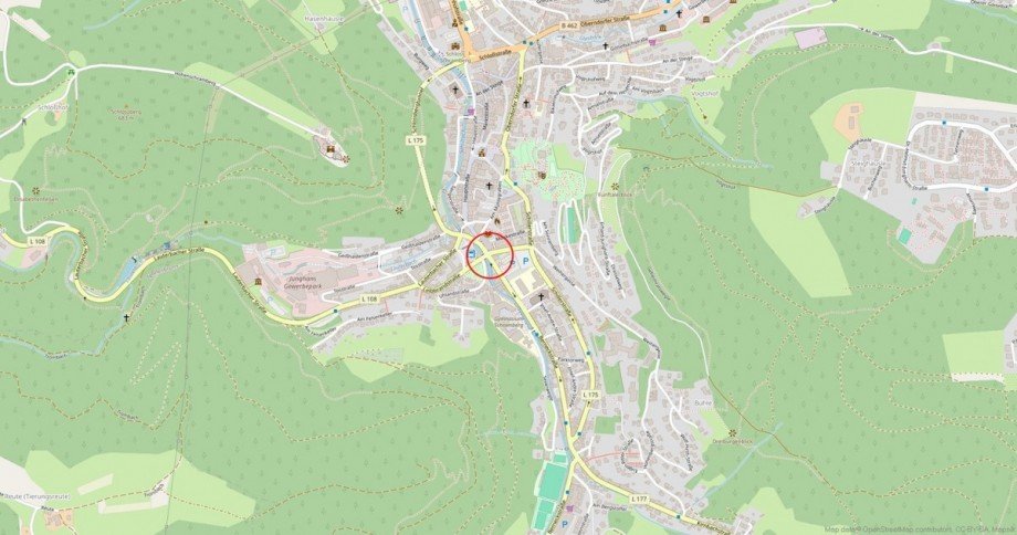 Lage Ladenlokal Schramberg