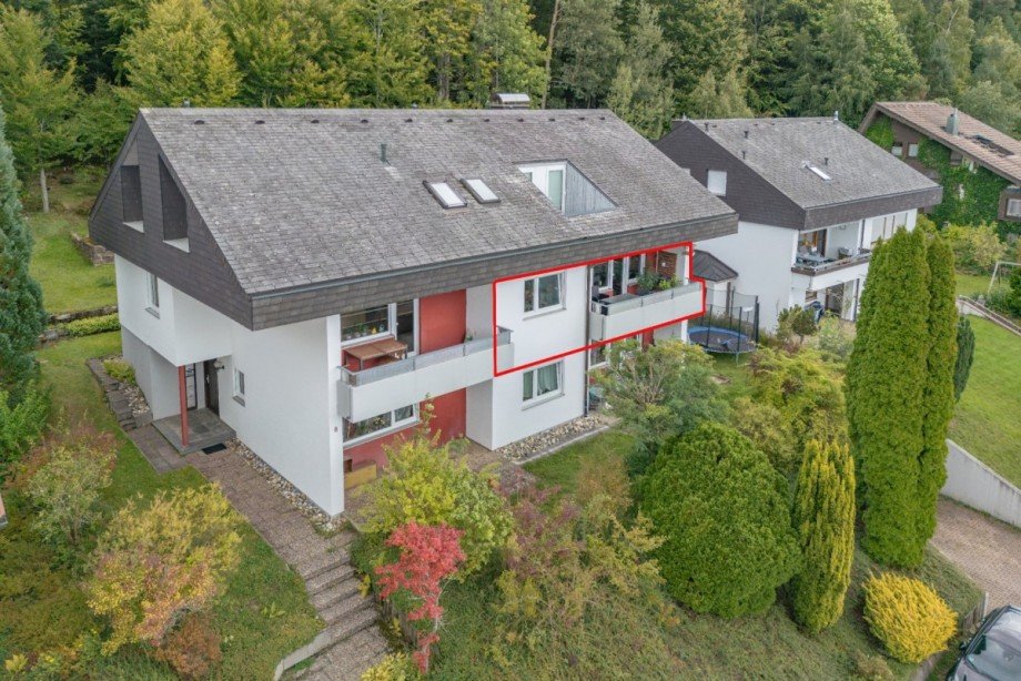 Au�enansicht Erdgeschosswohnung Tennenbronn