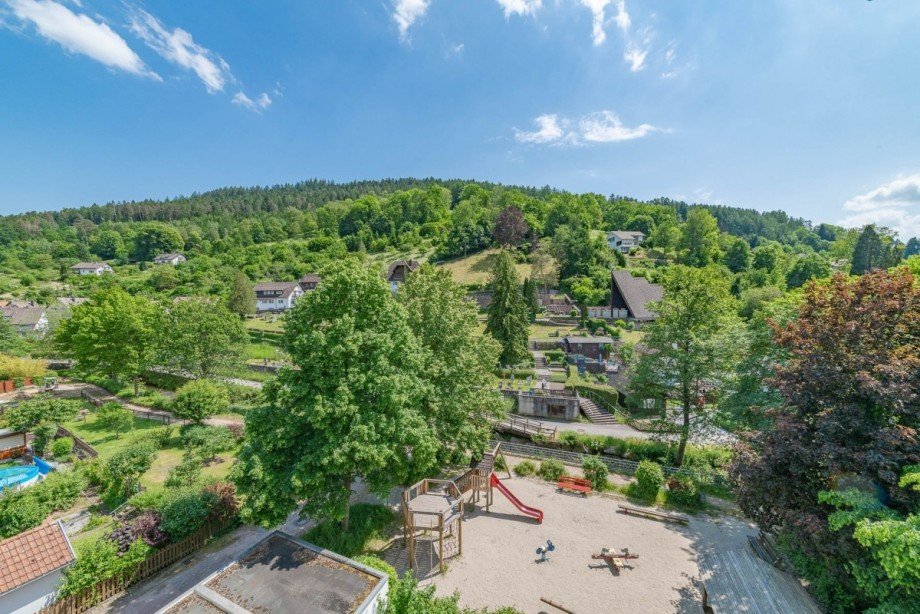 Aussicht Dachgeschosswohnung Alpirsbach