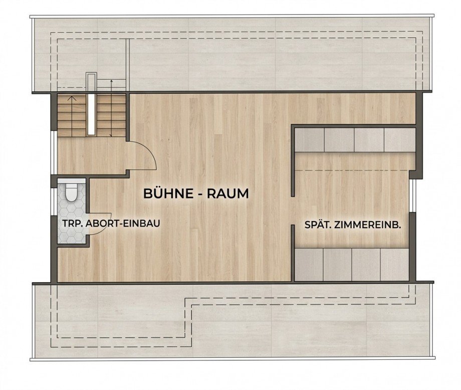 Grundriss Dachgeschoss Einfamilienhaus Lauterbach