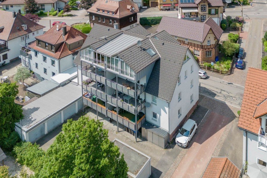 Au�enansicht Dachgeschosswohnung Alpirsbach