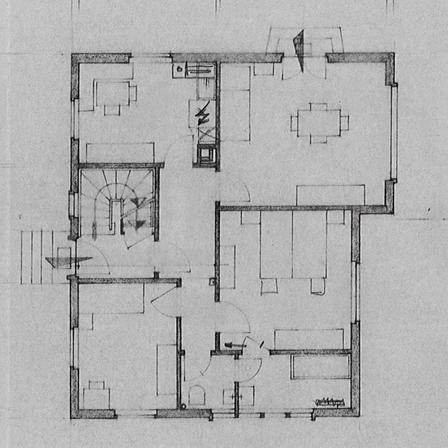 Grundriss Erdgeschoss Einfamilienhaus Schramberg
