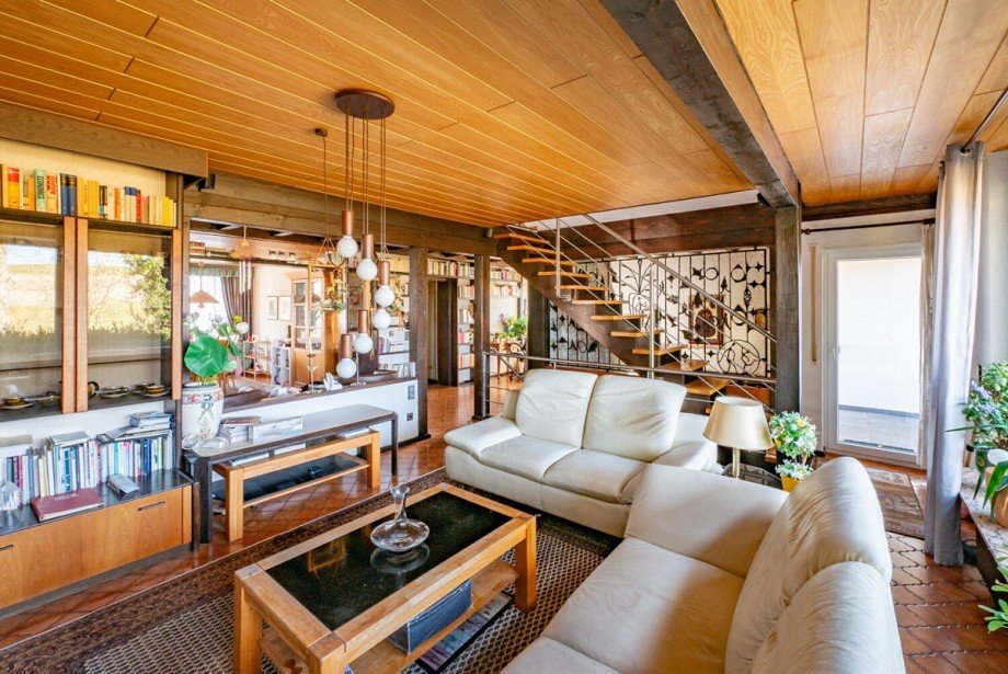 Wohnzimmer Einfamilienhaus Hardt