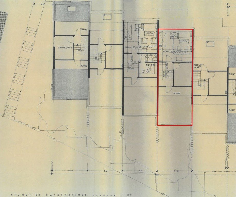 Grundriss DG Reihenmittelhaus Schramberg