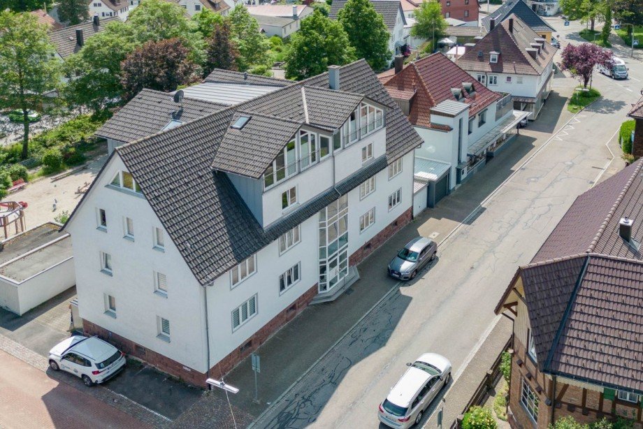 Au�enansicht Dachgeschosswohnung Alpirsbach