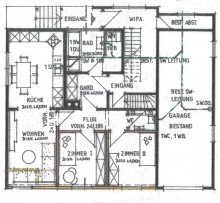 Grundriss Charmante, im Jahr 2022 neu ausgebaute, Wohnung in Tennenbronn: 
Ihre neue Kapitalanlage wartet!