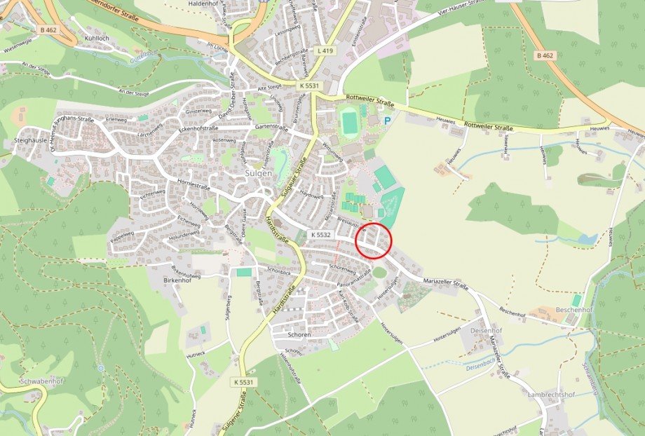 Lage Reiheneckhaus Schramberg