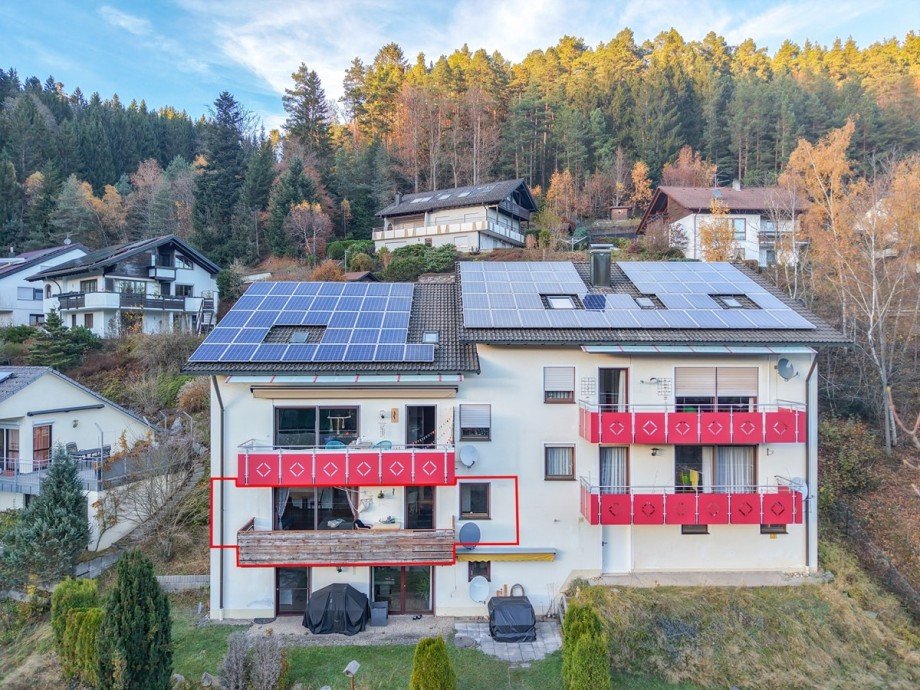 Au�enansicht Etagenwohnung Lauterbach