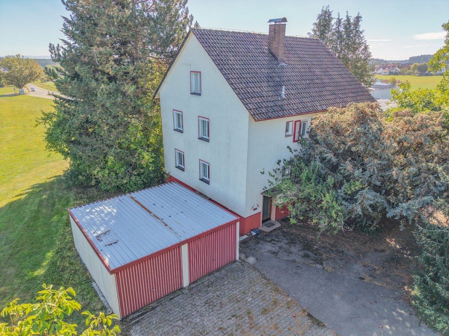 Au�enansicht Zweifamilienhaus Hardt