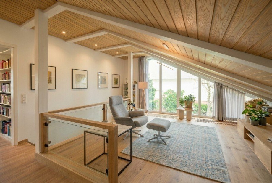 Galeriezimmer(wie es aussehen k�nnte - KI generiert) Einfamilienhaus Hardt