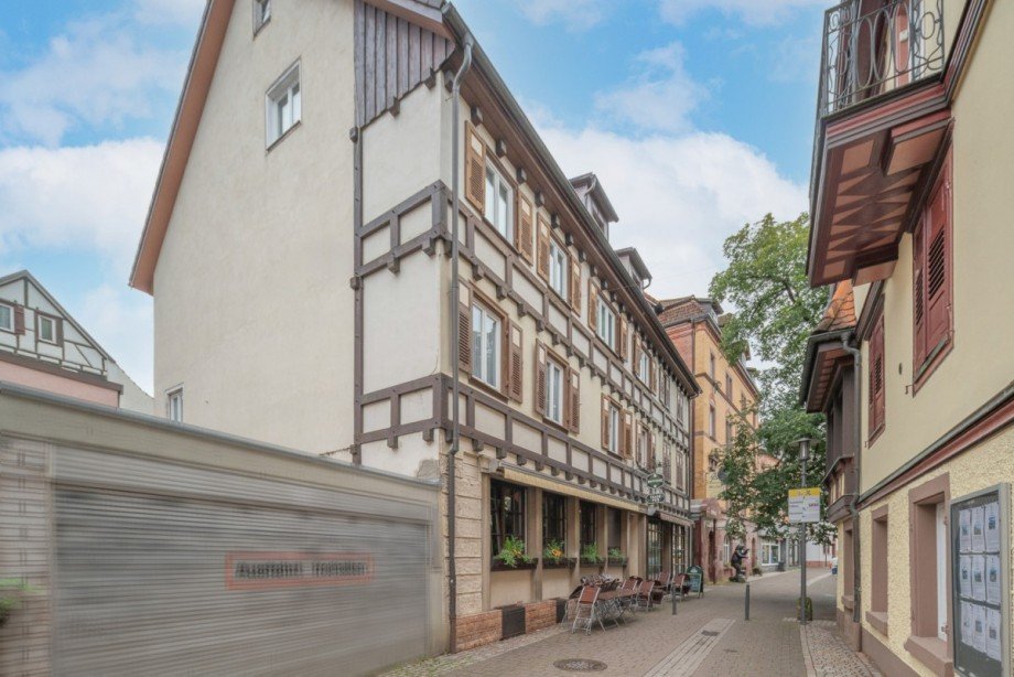 Au�enansicht Wohn- / Gesch�ftshaus Schramberg