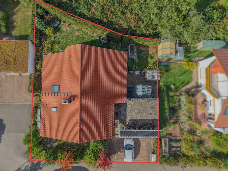 Au�enansicht oben Zweifamilienhaus Schramberg