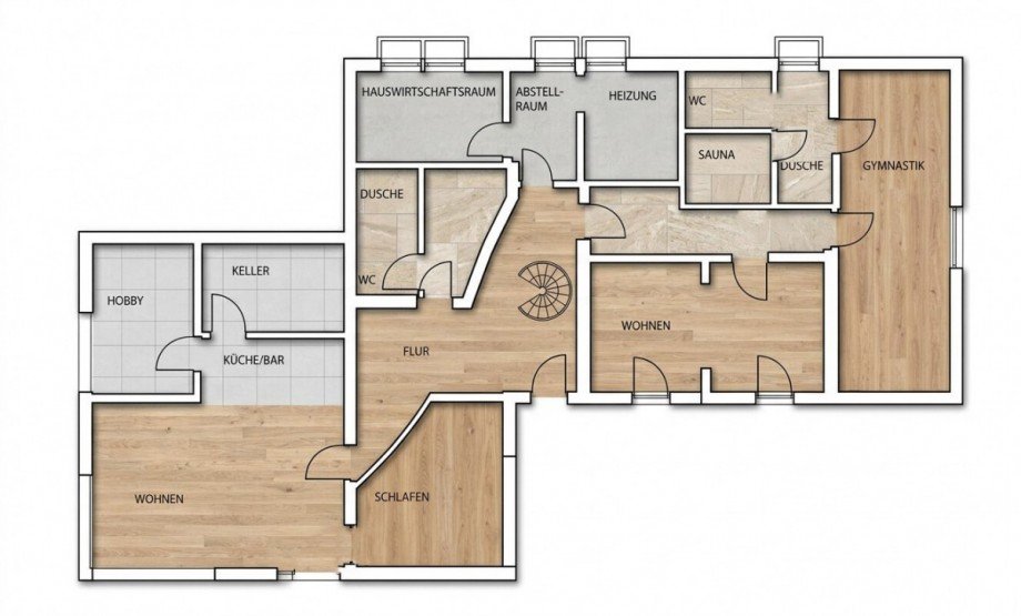 Grundriss UG Einfamilienhaus V�hrenbach