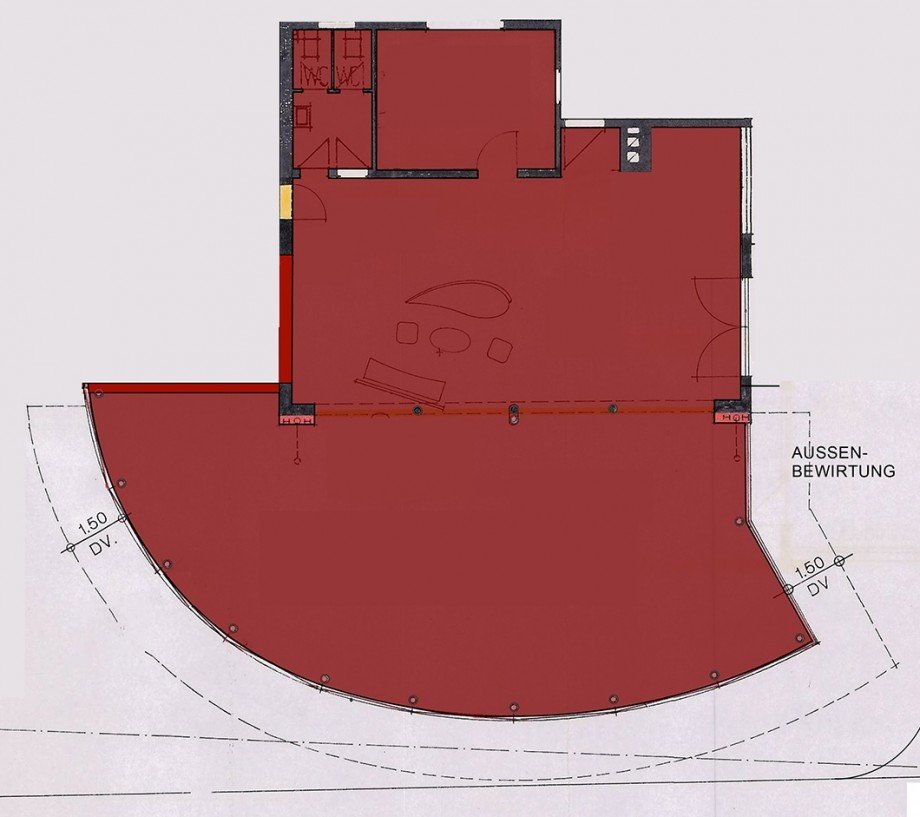 Grundriss Ladenlokal Schramberg