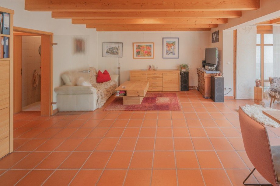 Wohnzimmer Doppelhaush�lfte Schramberg