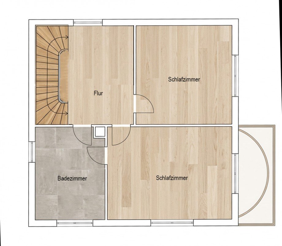 Grundriss OG Einfamilienhaus Schramberg
