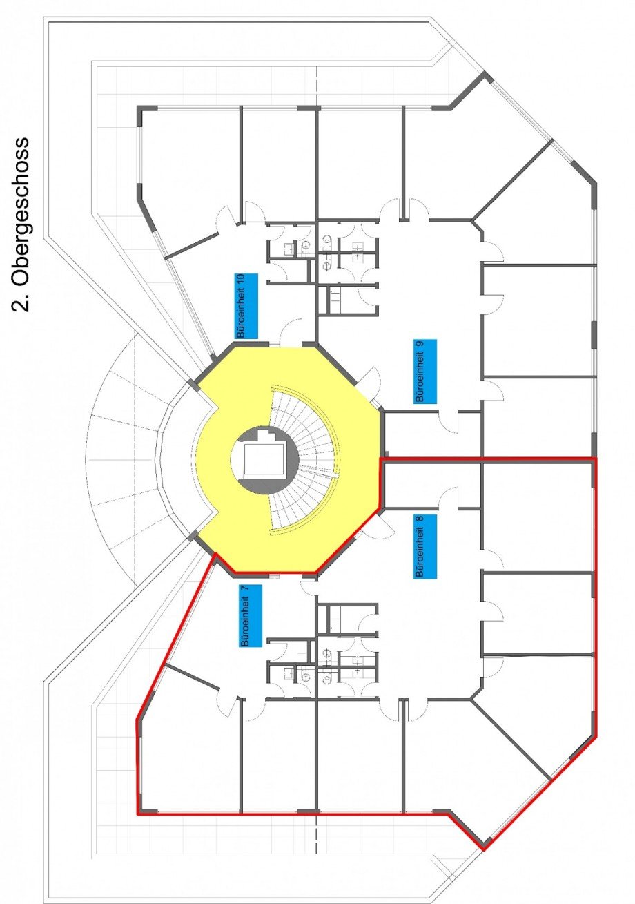 Grundriss 2. OG B�rohaus Schramberg