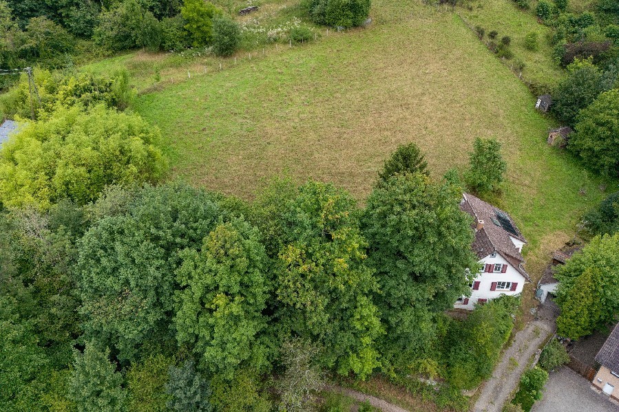 Draufsicht Bauernhaus Schramberg