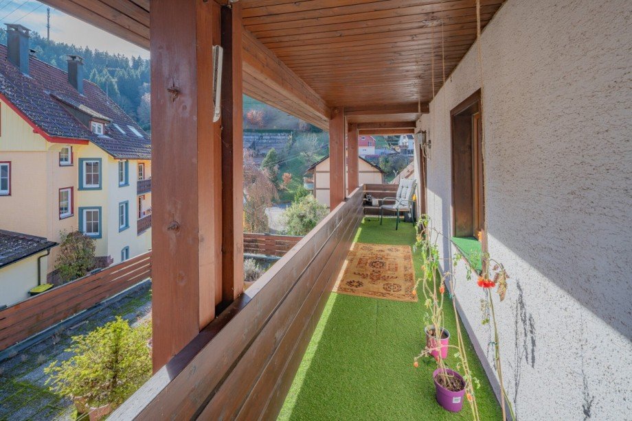 Balkon Dachgeschosswohnung Lauterbach