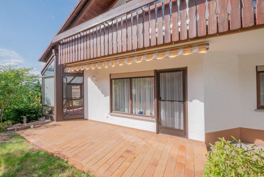 Terrasse Zweifamilienhaus Schramberg