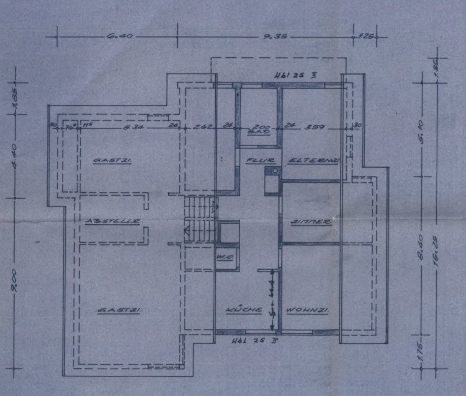 Plan DG Zweifamilienhaus Schramberg